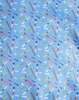Albatross Polo - Golf Tees Azure