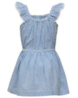 Cornflower Frilled Beach Dress