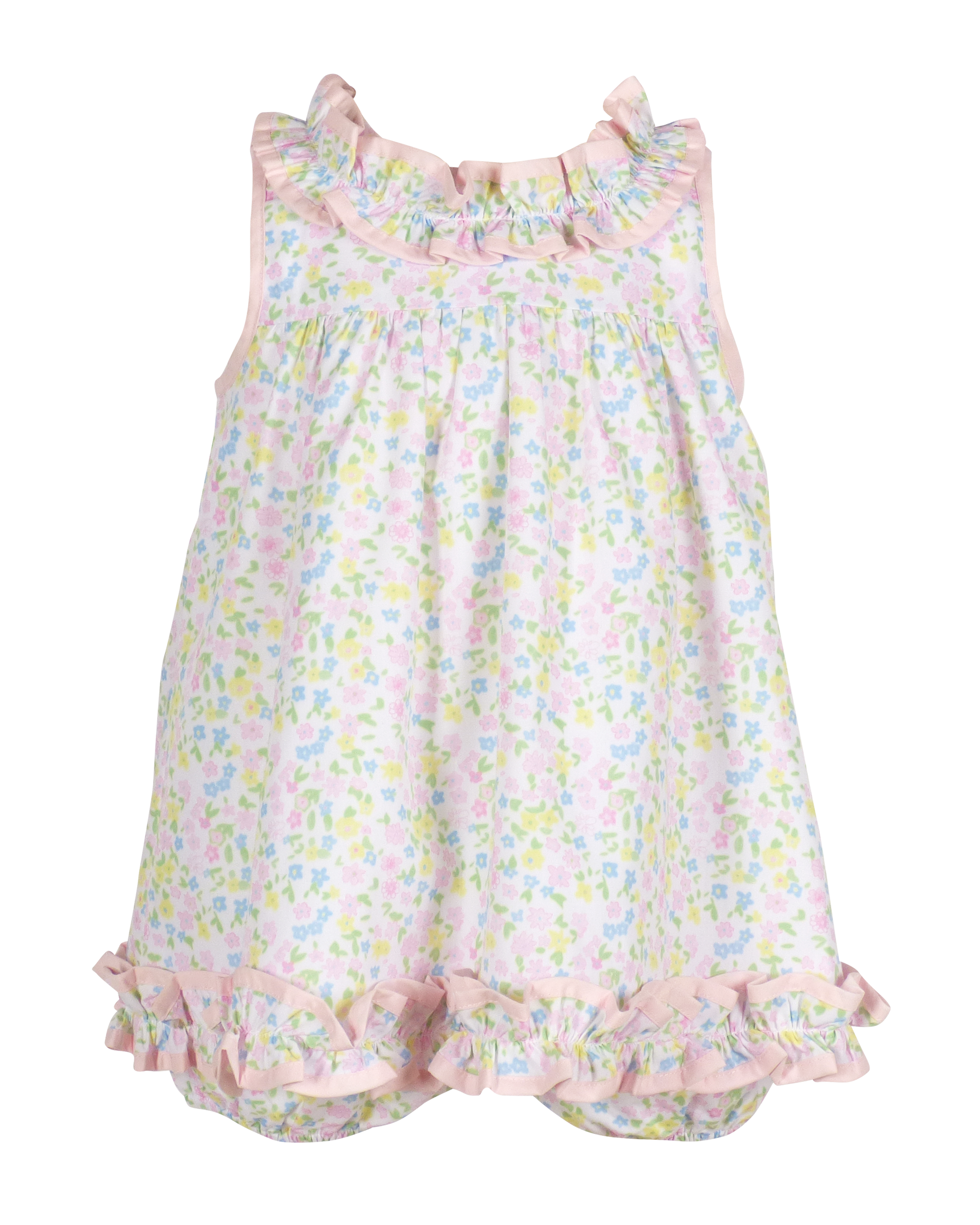 Spring Meadow: Roslyn Ruffle Dress with Bloomers