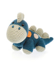 Stegosaurus Plush Dino - Petrol Blue