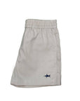 Naples Elastic Waist Shorts - Khaki