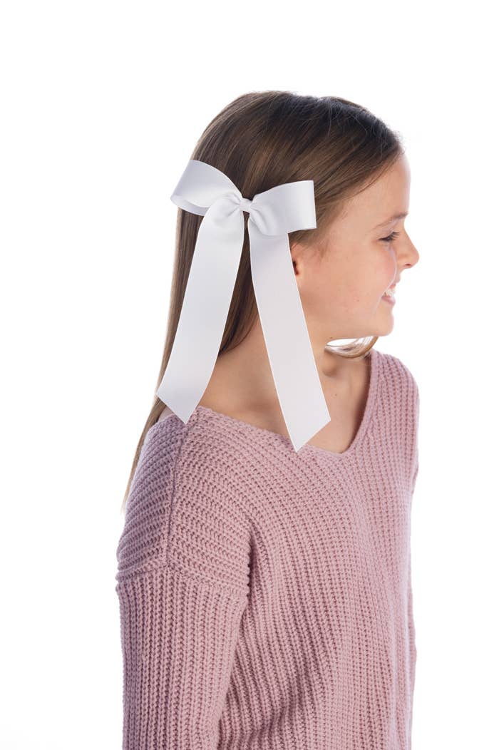 Long Tail Grosgrain Bow