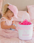 Big Sister Bow Baseball Hat (Baby, Youth)