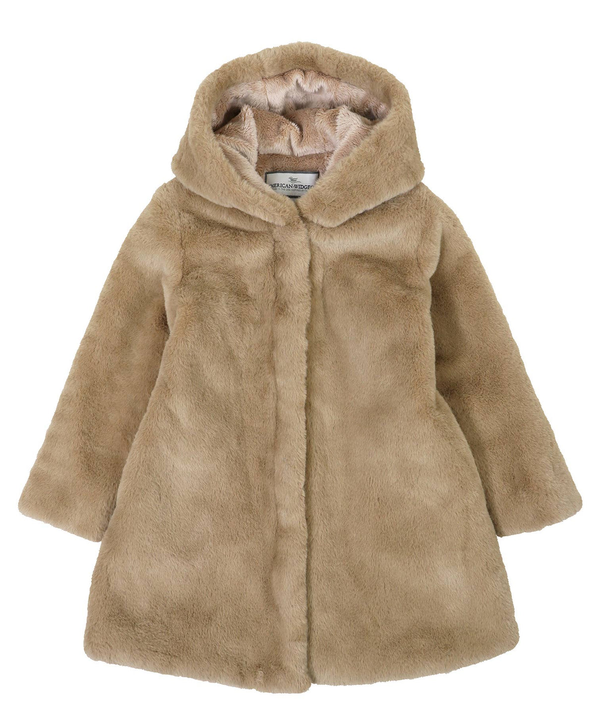 American Widgeon Faux Fur Zip Front Cozy Coat
