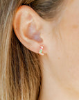 Screwback Stud Earrings - Tulip Cowgirl Boot
