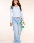 Ultra-Soft Rib Long Sleeve Fitted Henley