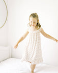 Ribbed Bamboo Nightgown in Ellie Floral
