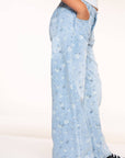 Relaxed Wide Leg Jeans (Copy)