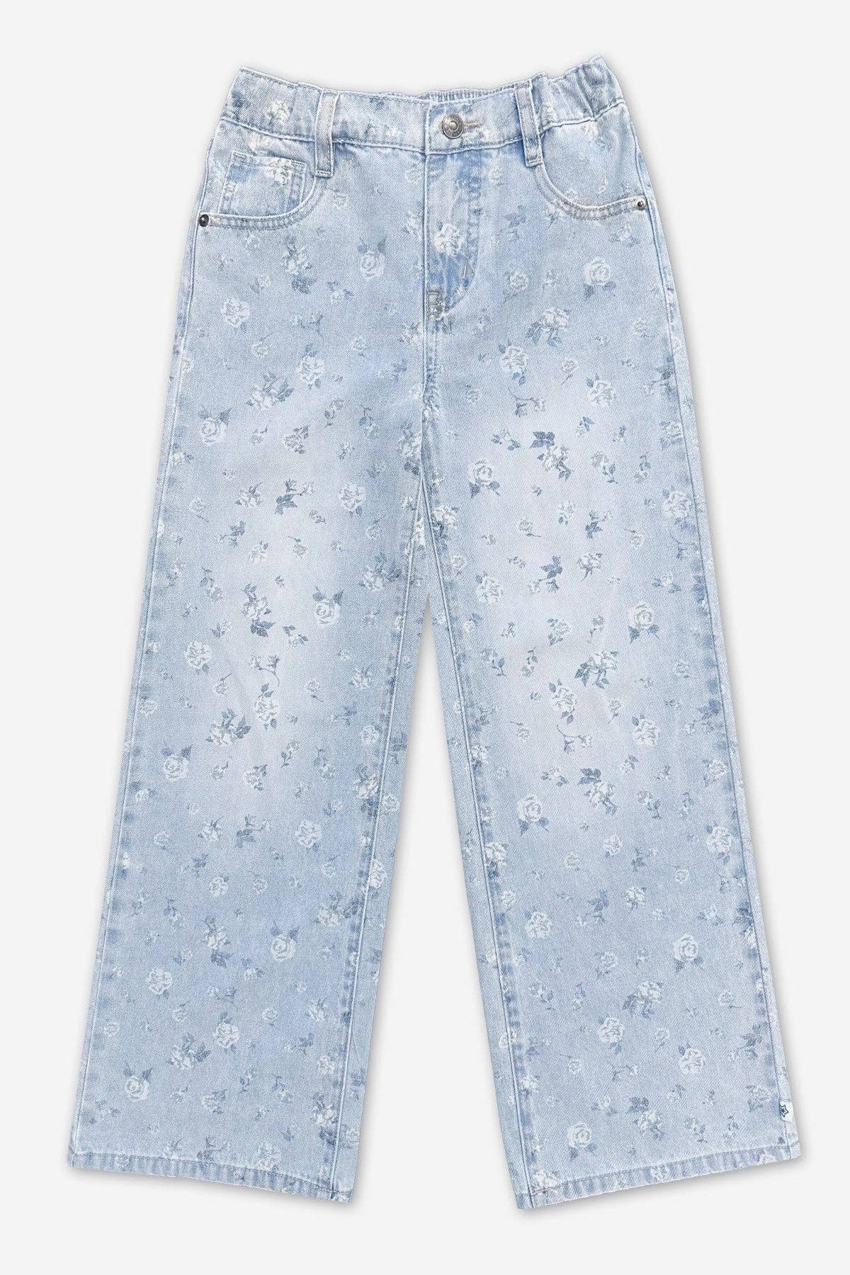 Relaxed Wide Leg Jeans (Copy)