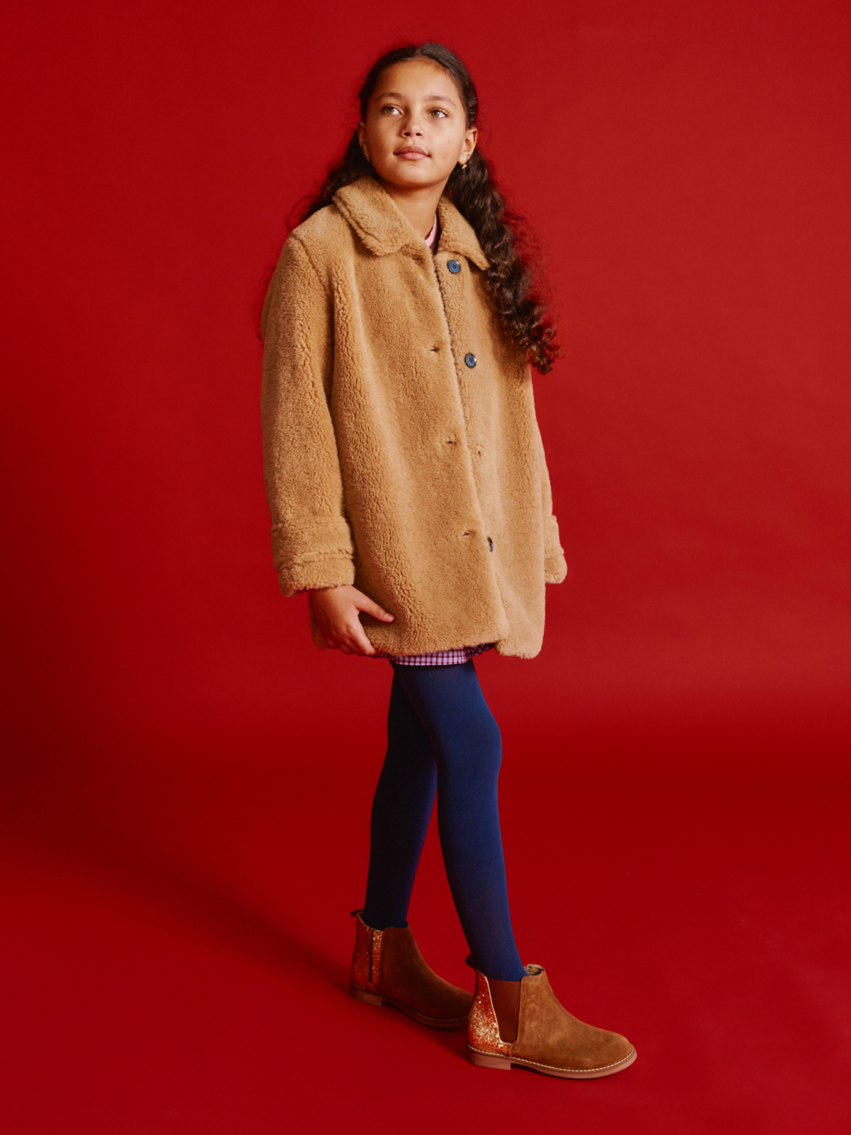 Olivia Camel Chelsea Boots