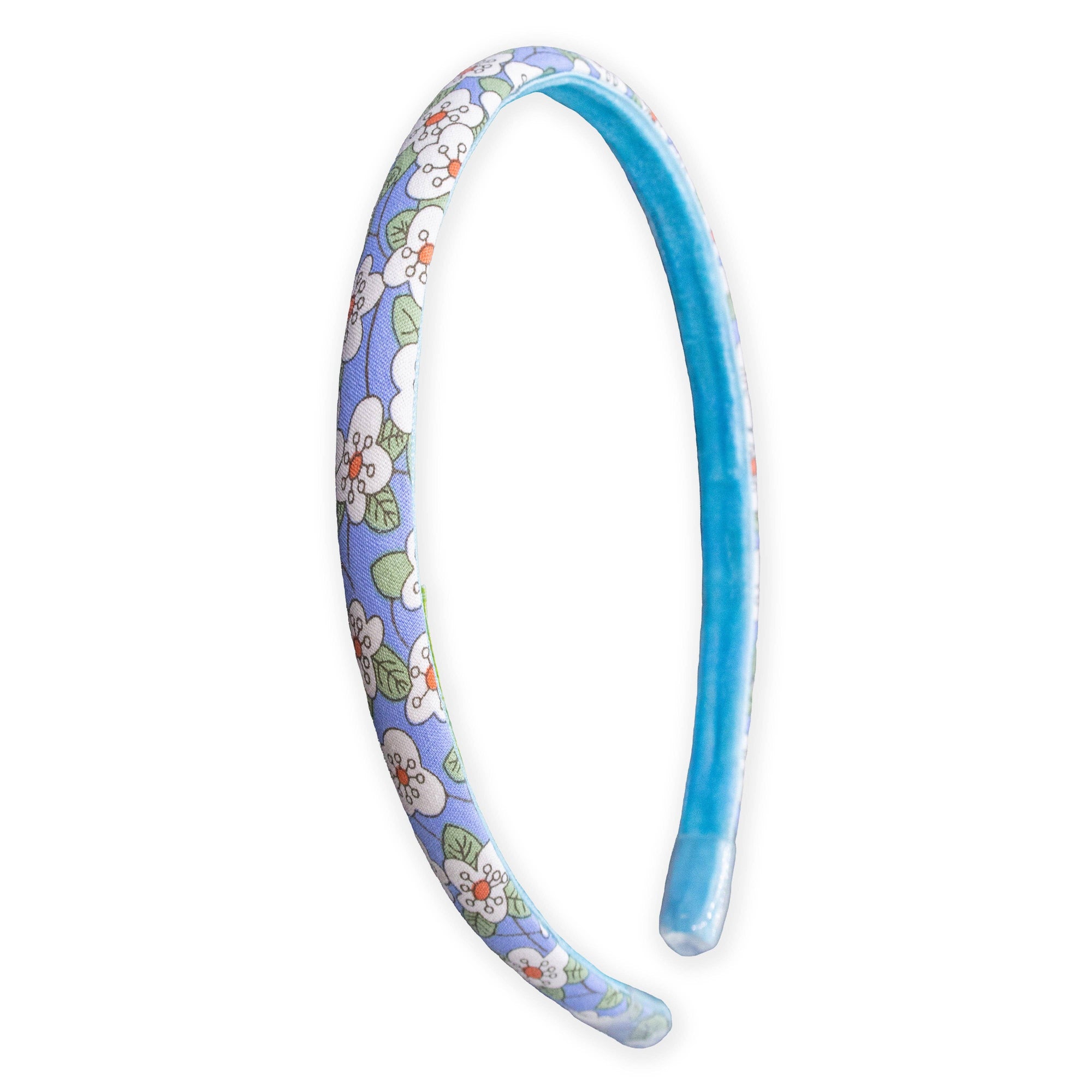 Thin Floral Headband - Non Slip Hair Accessories for Kids