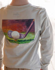 Golf Ball Boys Long Sleeve Graphic Tee