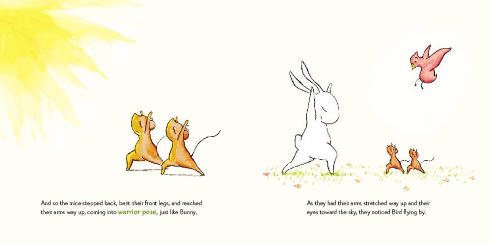Yoga Bunny Board Book