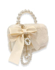 Furry Purse w/ Charm (3 Colors)