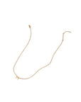 Necklace - Sadie Bow Light Pink