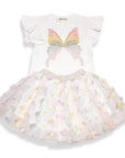 Butterfly Embroidery Tee