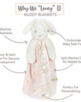 Blossom Bunny Buddy Blanket