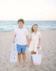 Easter Bunny Basket, Pink