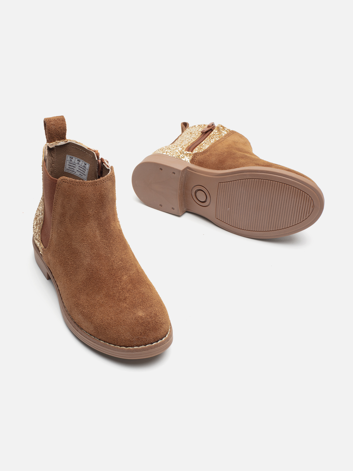 Olivia Camel Chelsea Boots