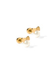Screwback Stud Earrings - Heidi Pearl Bow