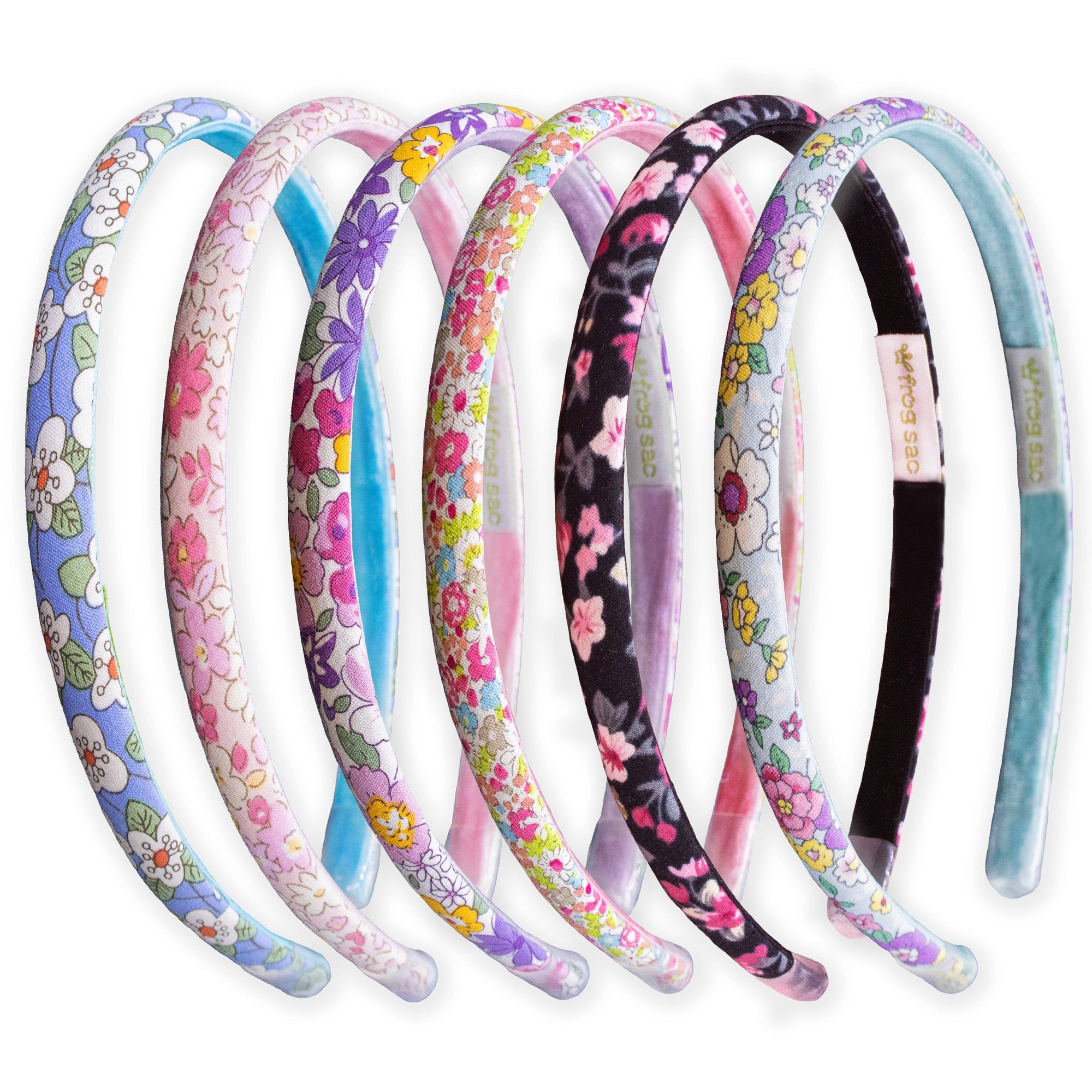 Thin Floral Headband - Non Slip Hair Accessories for Kids