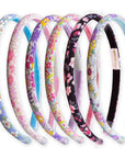 Thin Floral Headband - Non Slip Hair Accessories for Kids