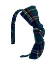Plaid Bow Headband in Tilly Tartan