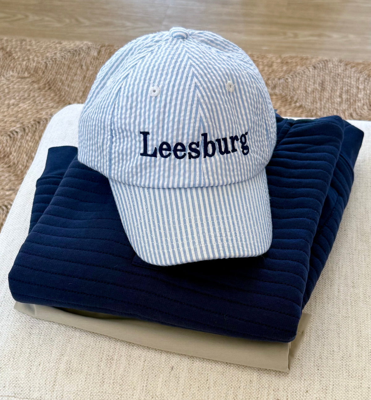 Custom “Leesburg” Baseball Hat