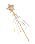 Rainbow Glitter Star Wand