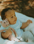 Plush Pig Kids Toy Rattle