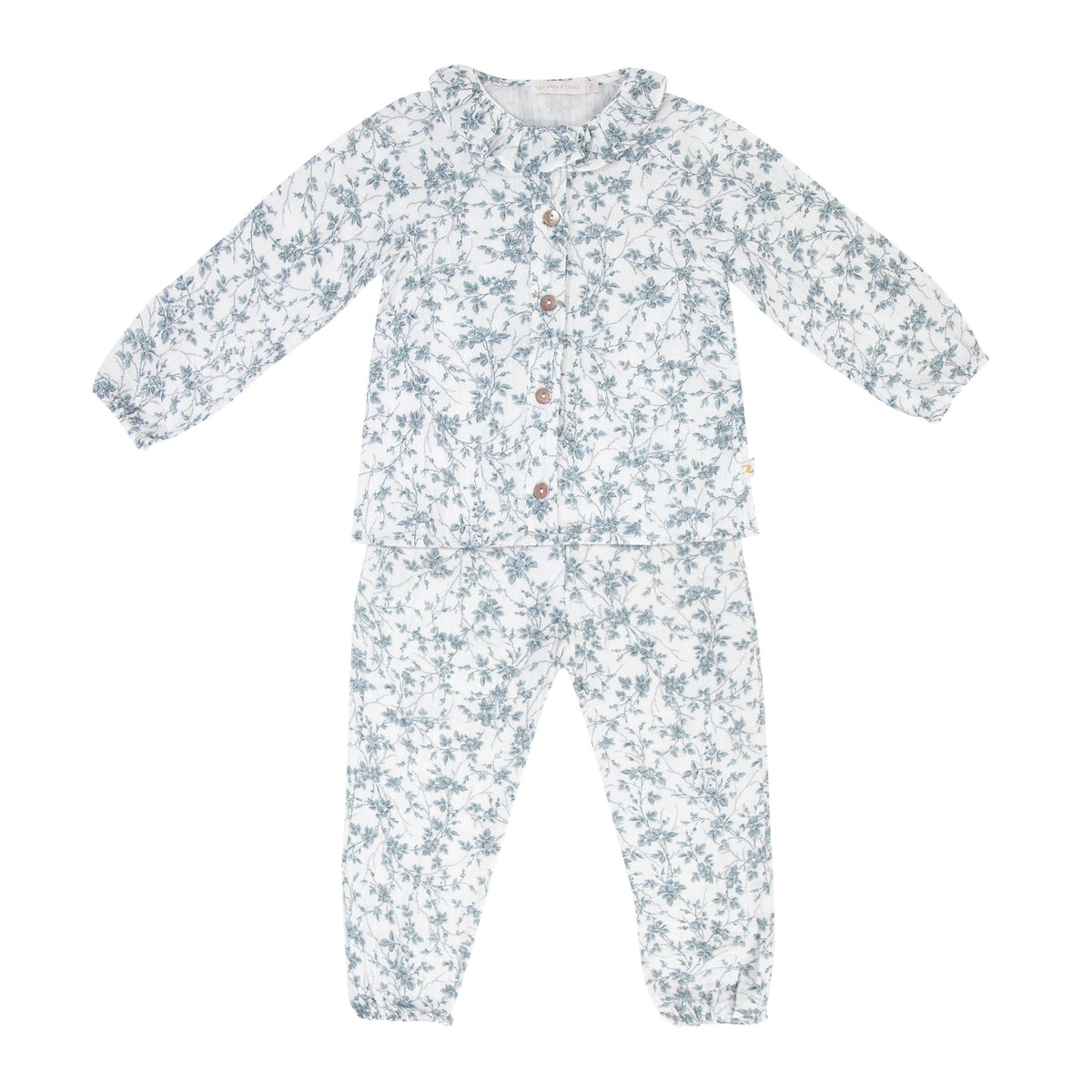 Lioness pajamas with foliage
