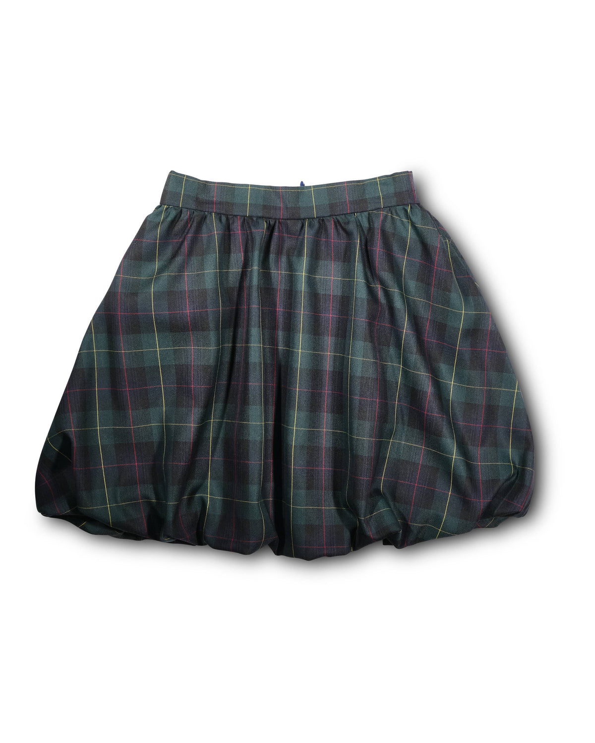 Plaid Bubble Skirt