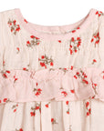 Noor Floral Baby Romper + Headband (Organic)