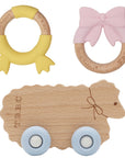 The Beaufort Bonnet Company Yellow Duck Feet Teether