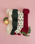 Tree Farm Knit Tights