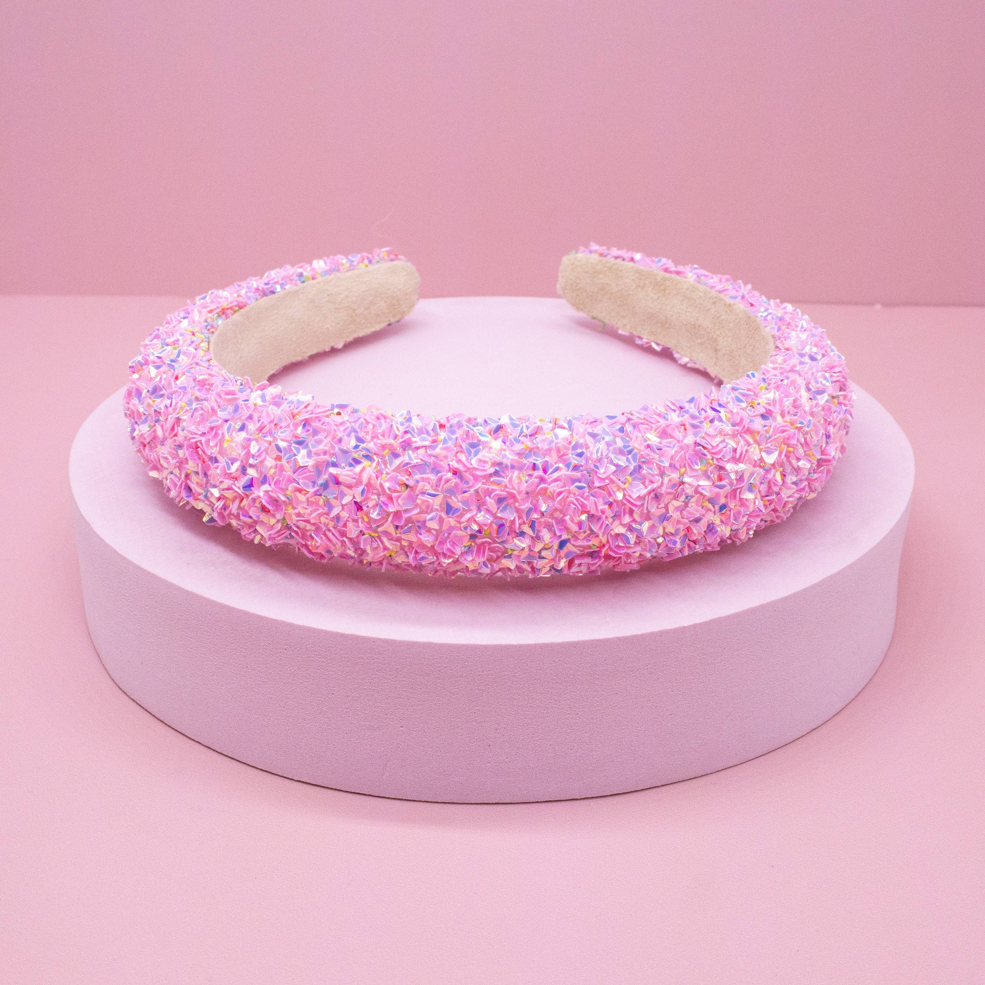 Kids Padded Headband - Chunky Sequin Hair Band