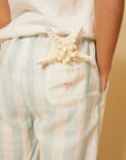 Linen Cabana Stripe Kid Pants