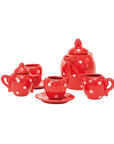 Suitcase Tea Party Ceramic Set The Big Family