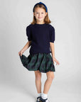 Plaid Bubble Skirt