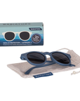 Kids Eco Collection: Keyhole Sunglasses in Pacific Blue