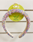 Kids Padded Headband - Chunky Sequin Hair Band