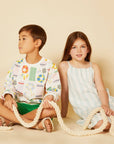 Recycled Cotton Beach Kid Sweatshirt