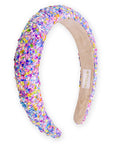 Kids Padded Headband - Chunky Sequin Hair Band