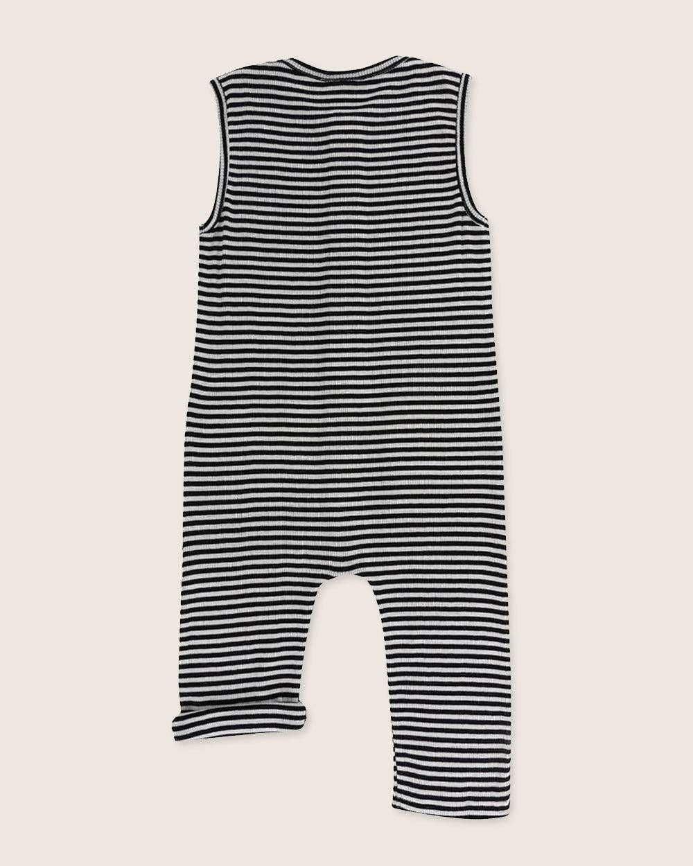 Stripe Rib Dungarees