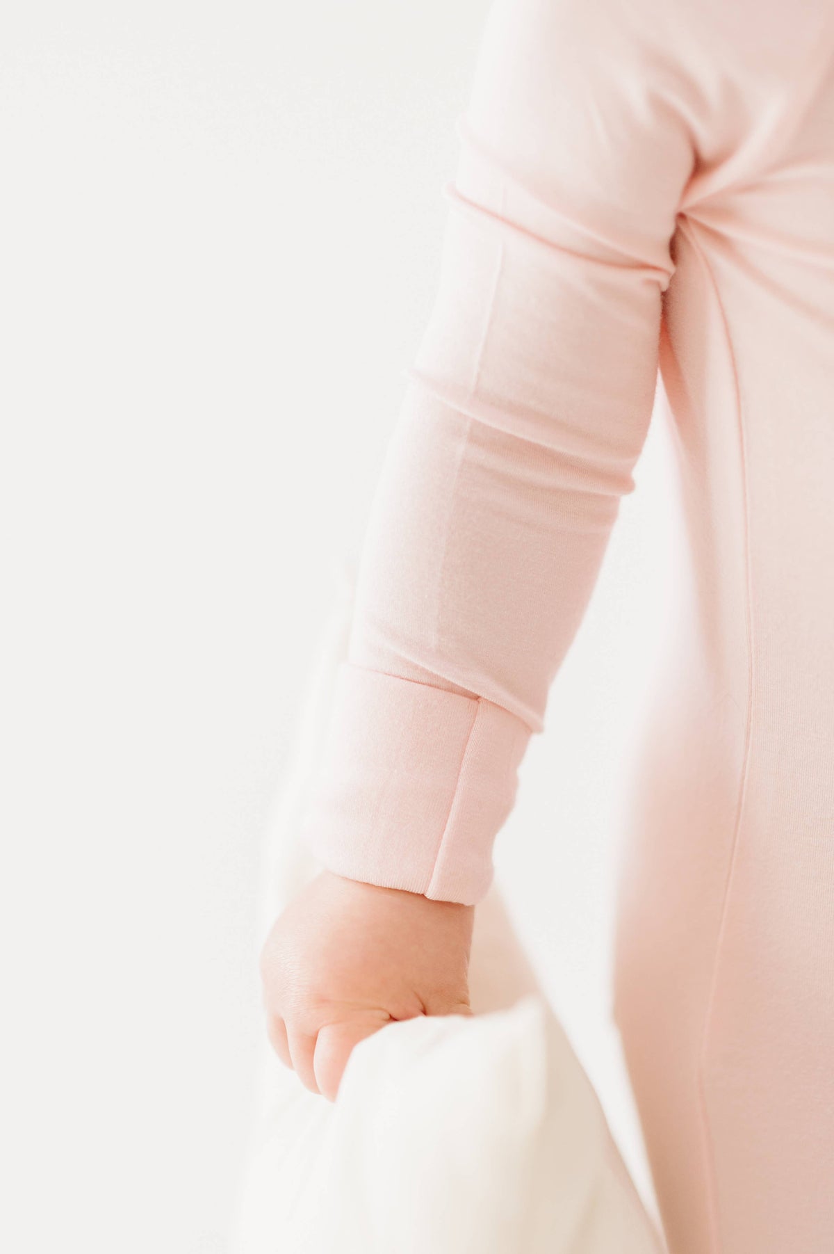 Bamboo Convertible Romper in Pink Sand