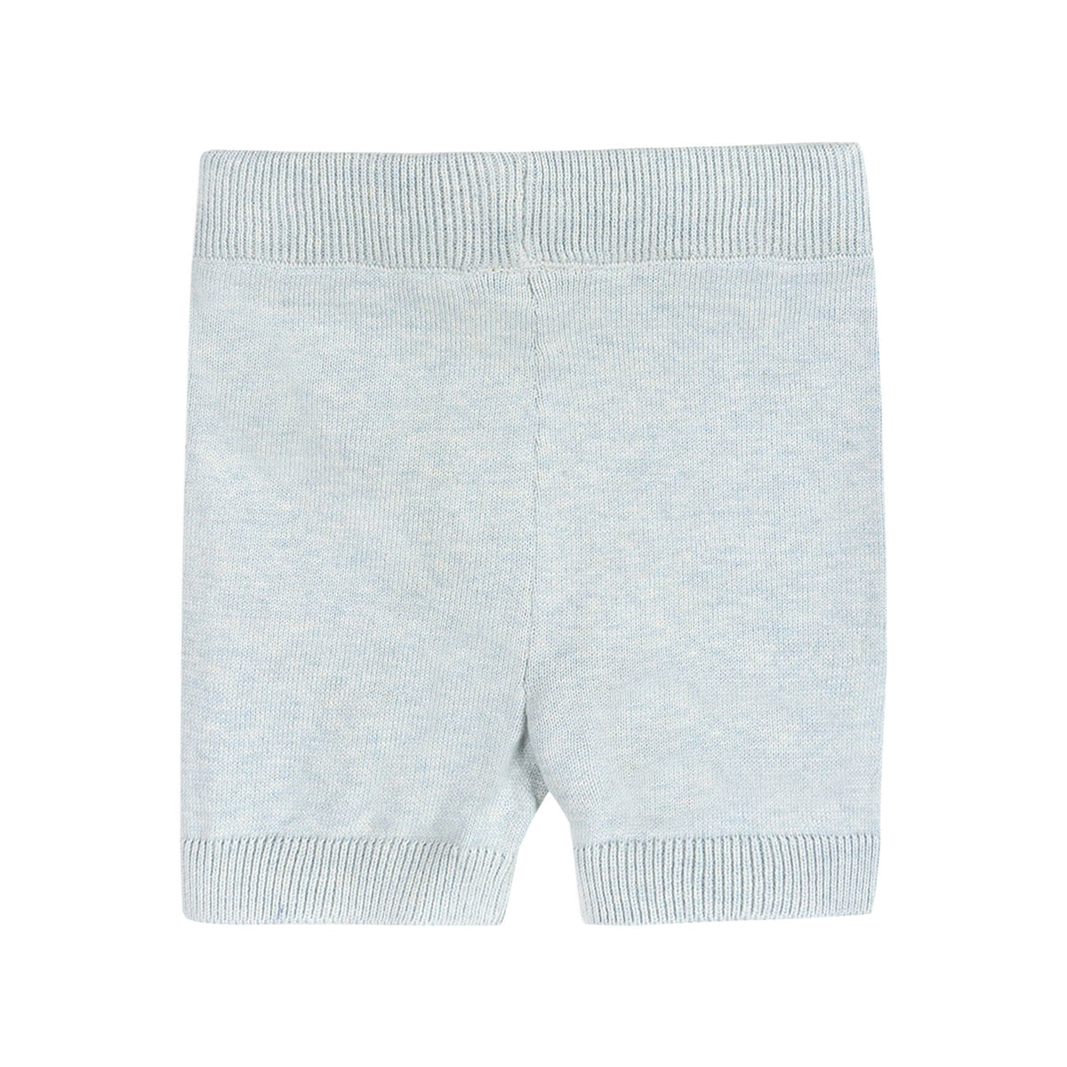 Miles Wave Textured Baby Shirt & Shorts Set (Organic Cotton)