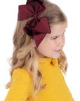 Giant (7 in.) Classic Grosgrain Bow by Color