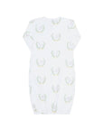 Yellow Lamb Print Gown 