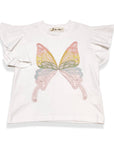 Butterfly Embroidery Tee
