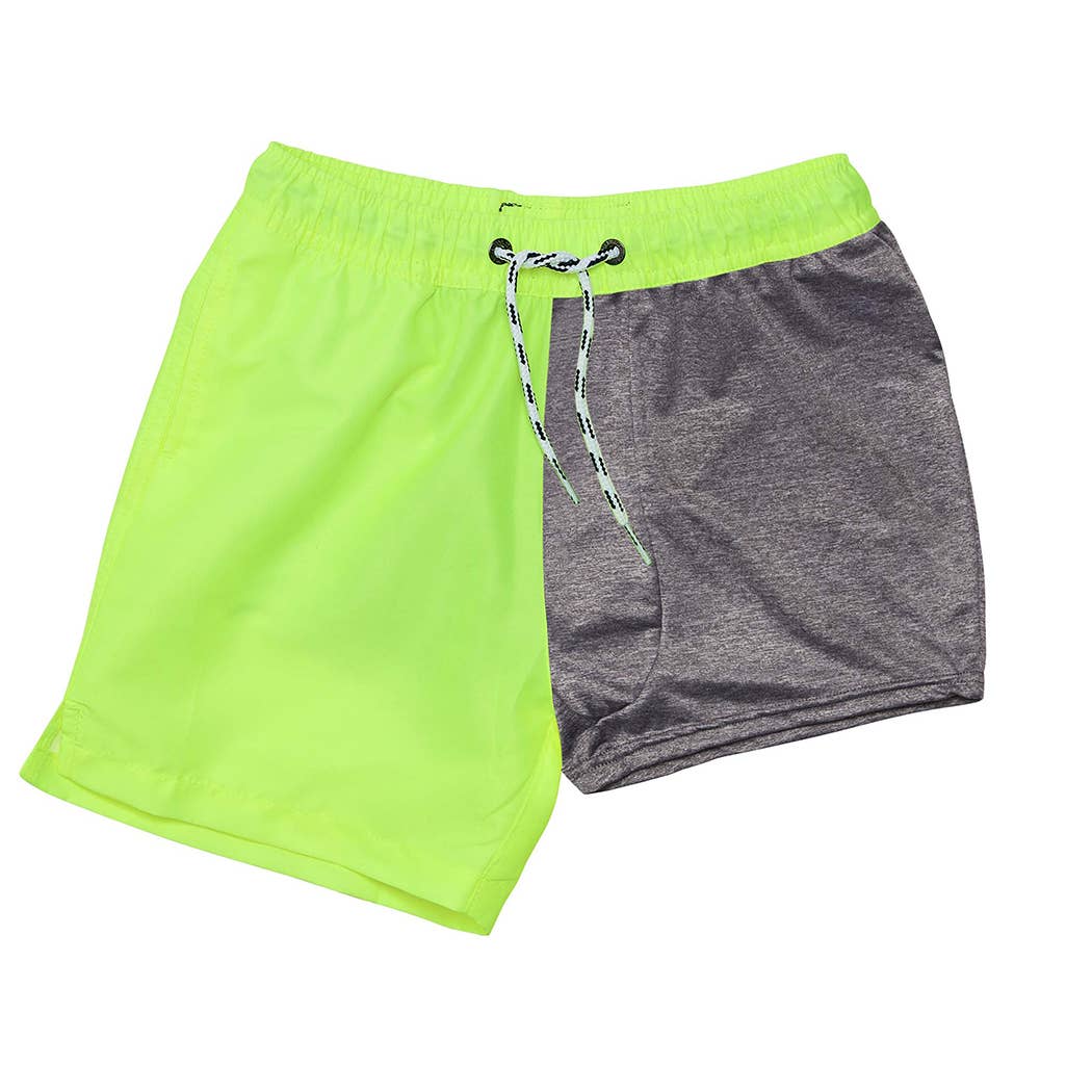 Citron Comfort Lined Swim Short